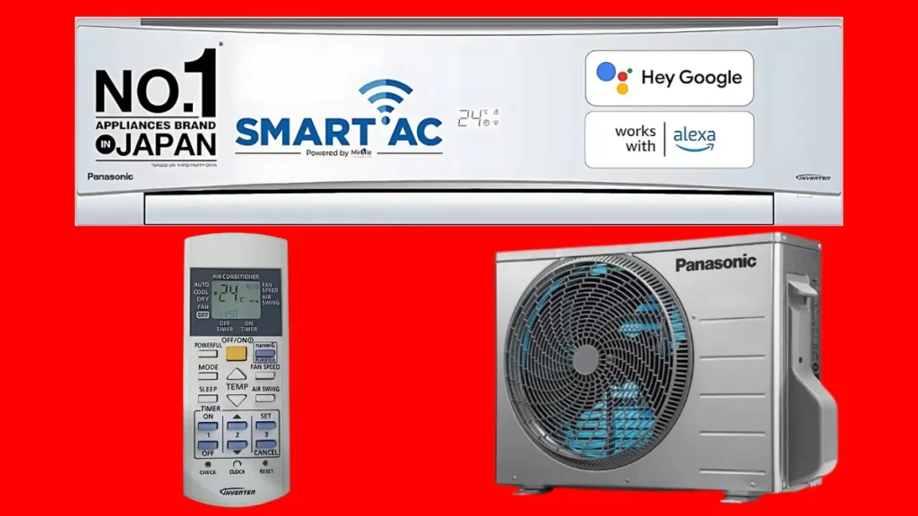 Panasonic 1 Ton Wi-Fi Smart AC