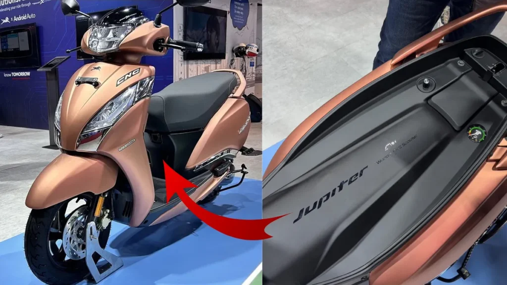 TVS Jupiter CNG Full Details